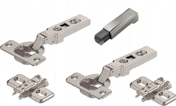 

Blum Zawias Meblowy Komplet Na 1 Front Cichy Domyk