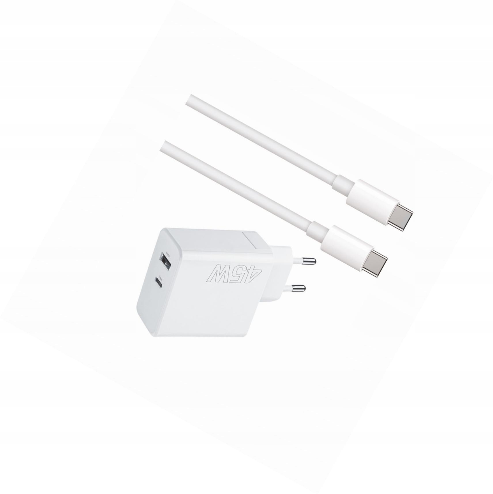 Szybka ładowarka 45W z długim kablem 2m 2 wejścia do Samsung Galaxy A36 5G