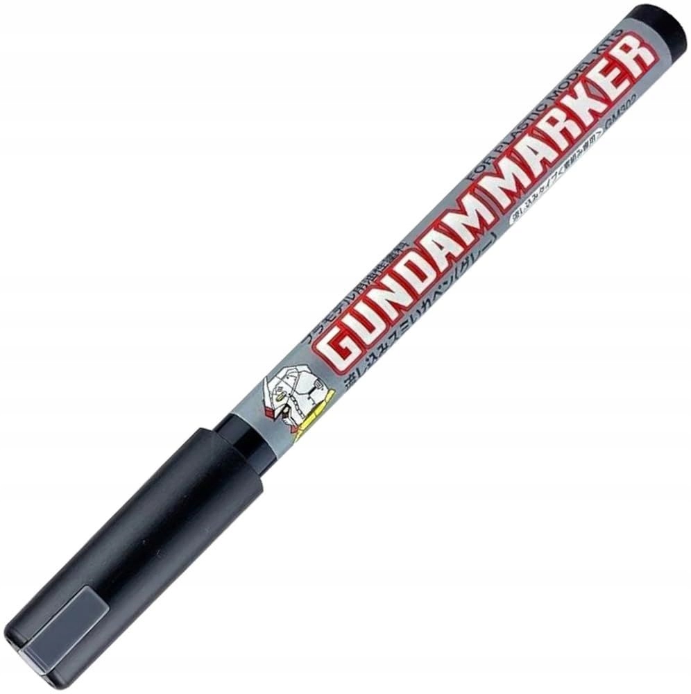 Mr. Hobby Gundam Marker Pour Type Gray GM-302P (zalévací Fix Na Modely – Šedý)
