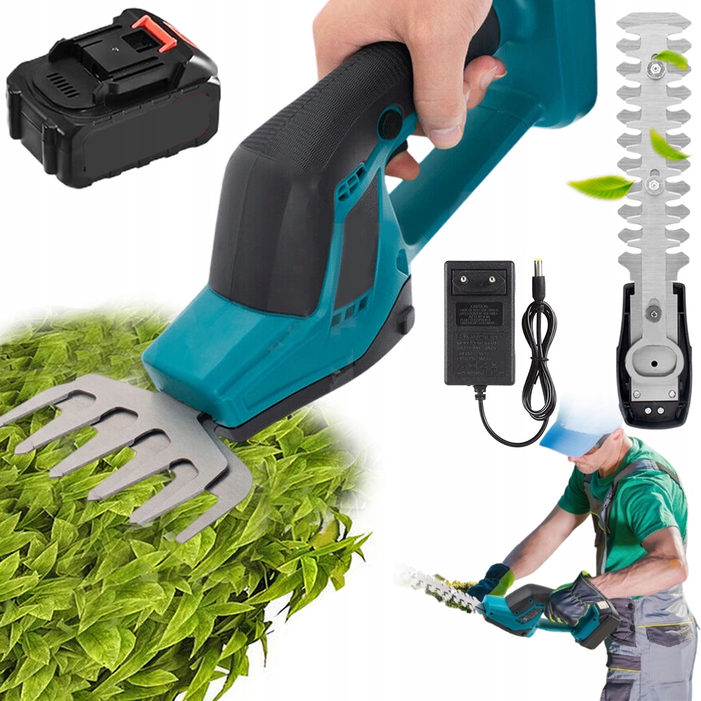 Bezdrátové Nůžky Na Trávy A Živý Plot S Ergonomickou Rukojetí Z 1XAKU