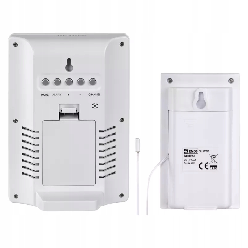 Stacja METEO pogoda EMOS E5063 budzik LED czujnik Marka Emos