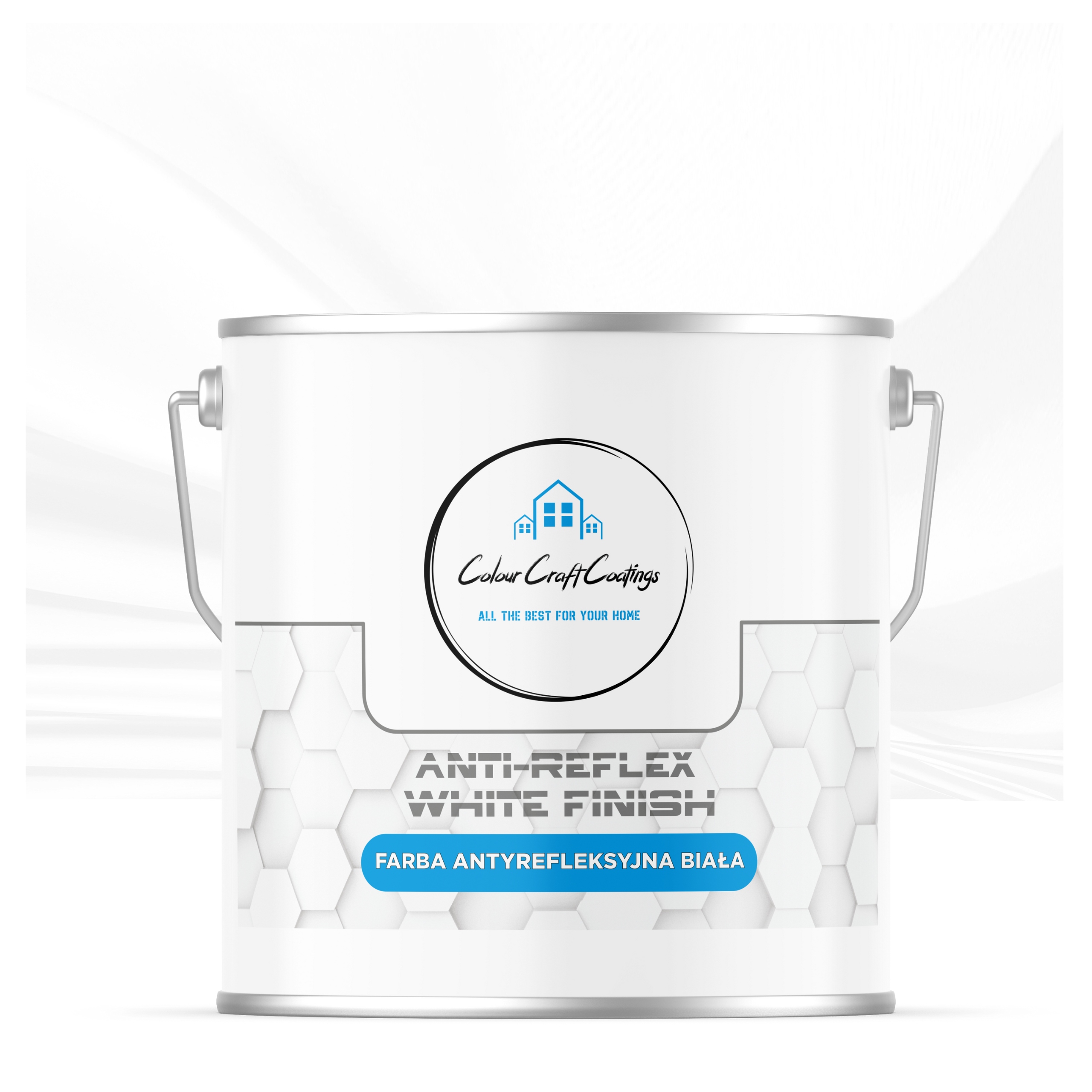 Barva Bílá 5L Mat na stěny stropu