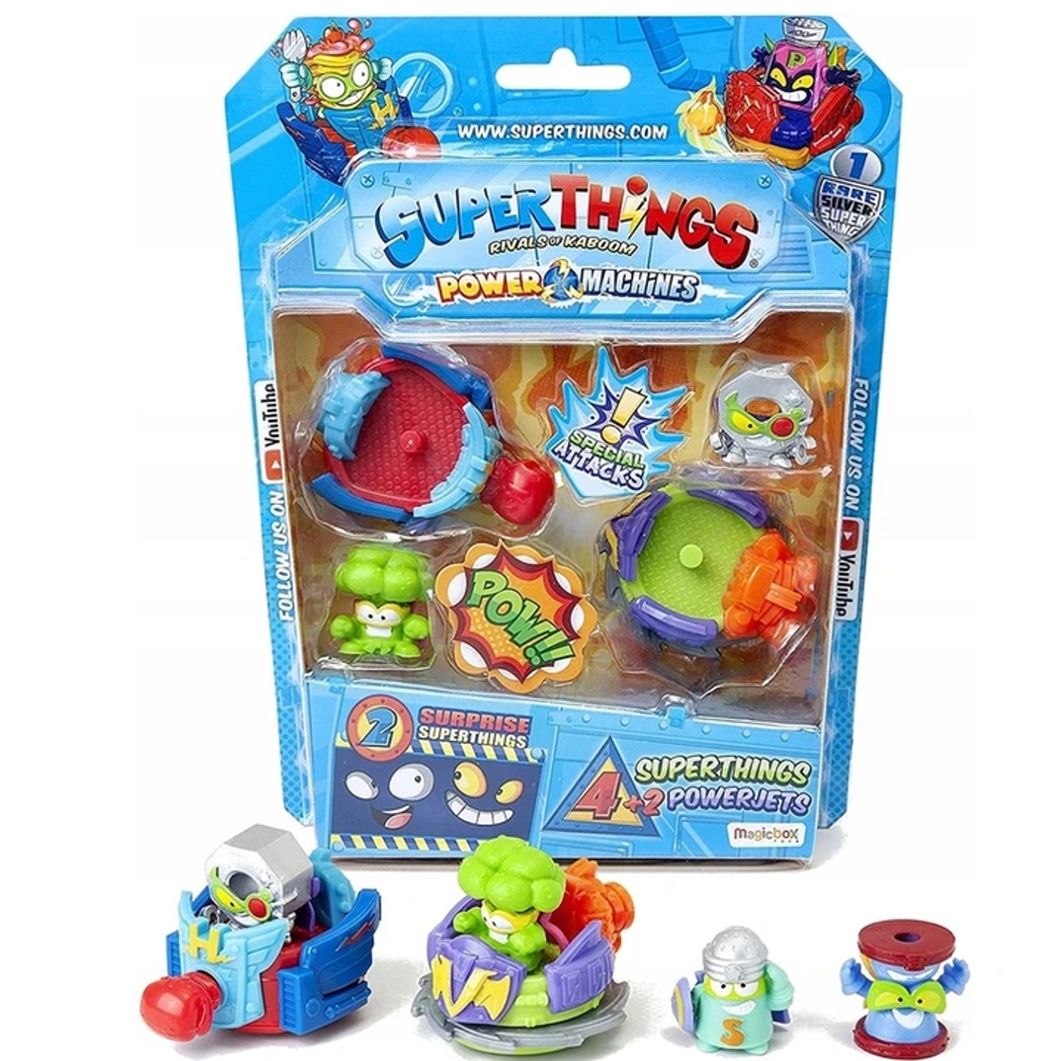 

SuperThings Power Machines Blister PowerJet 4 Pack