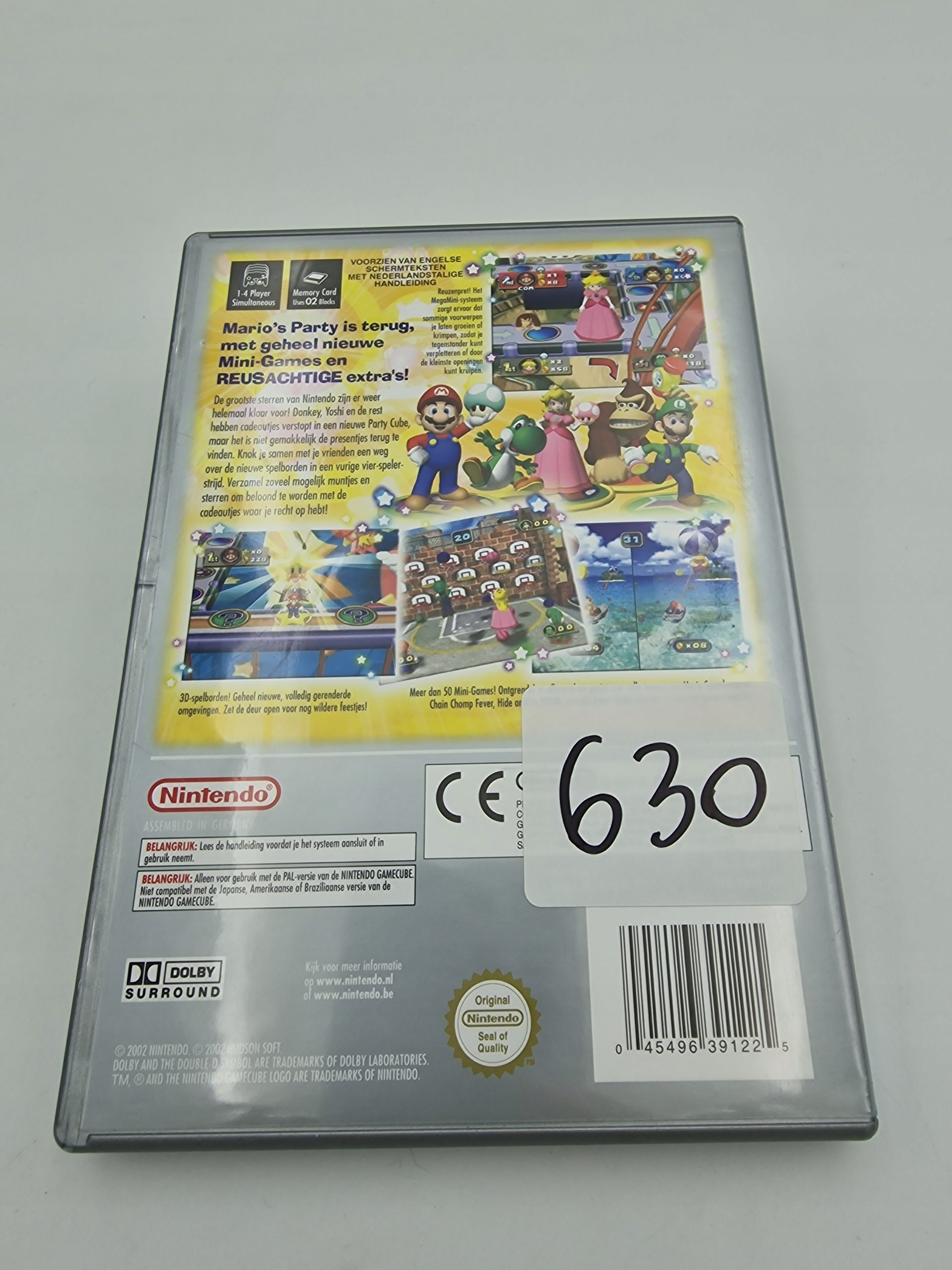 NINTENDO GAMECUBE MARIO PARTY 4 Platforma Nintendo GameCube