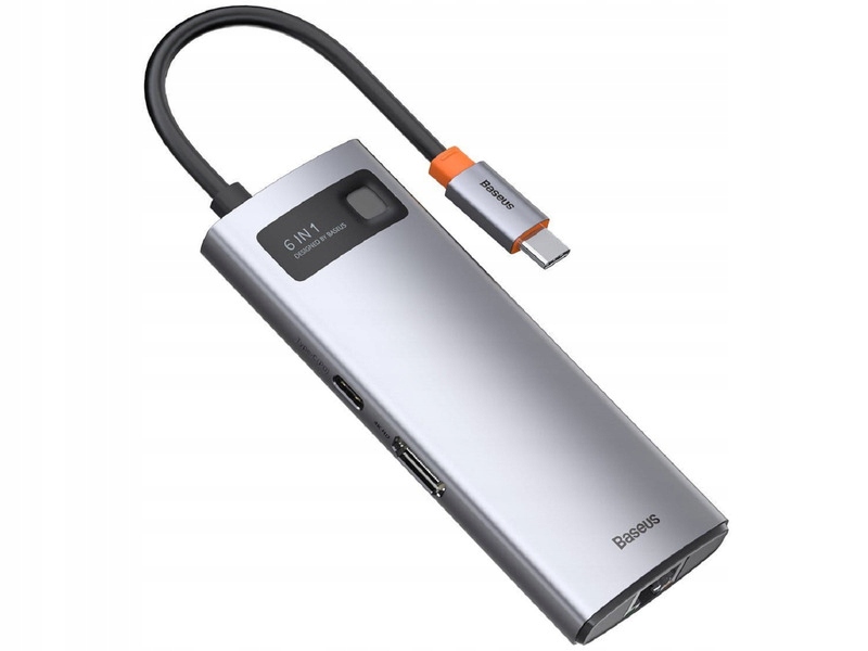 

Stacja dokująca Baseus Metal Gleam 6w1