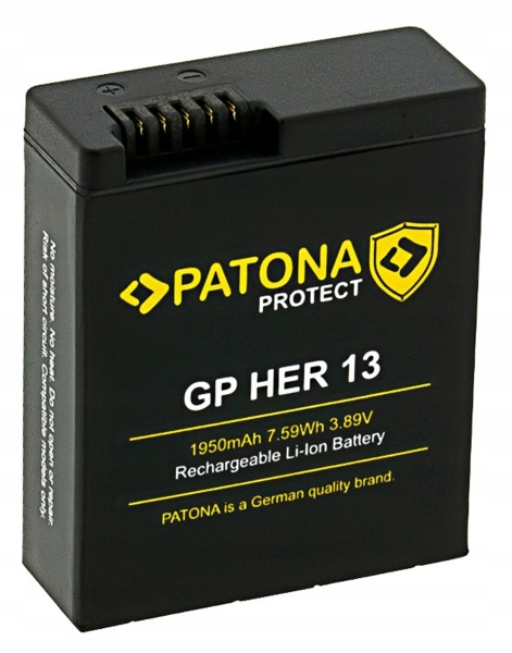 Akumulator Bateria do GoPro Hero 13 Enduro AEBAT-201 Patona Protect Mocna