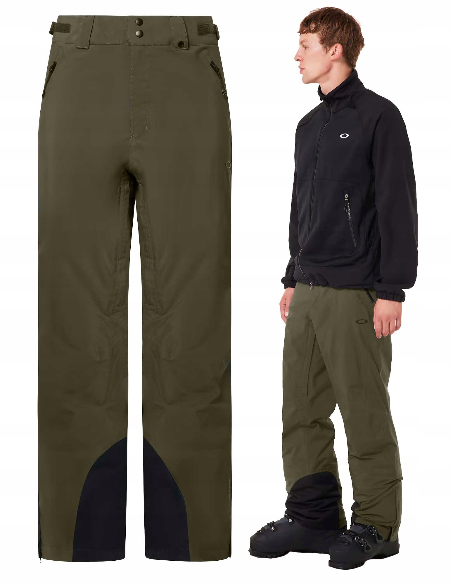 Pánské lyžařské kalhoty Oakley Sub Temp Rc Gore-Tex 2.0 army green M