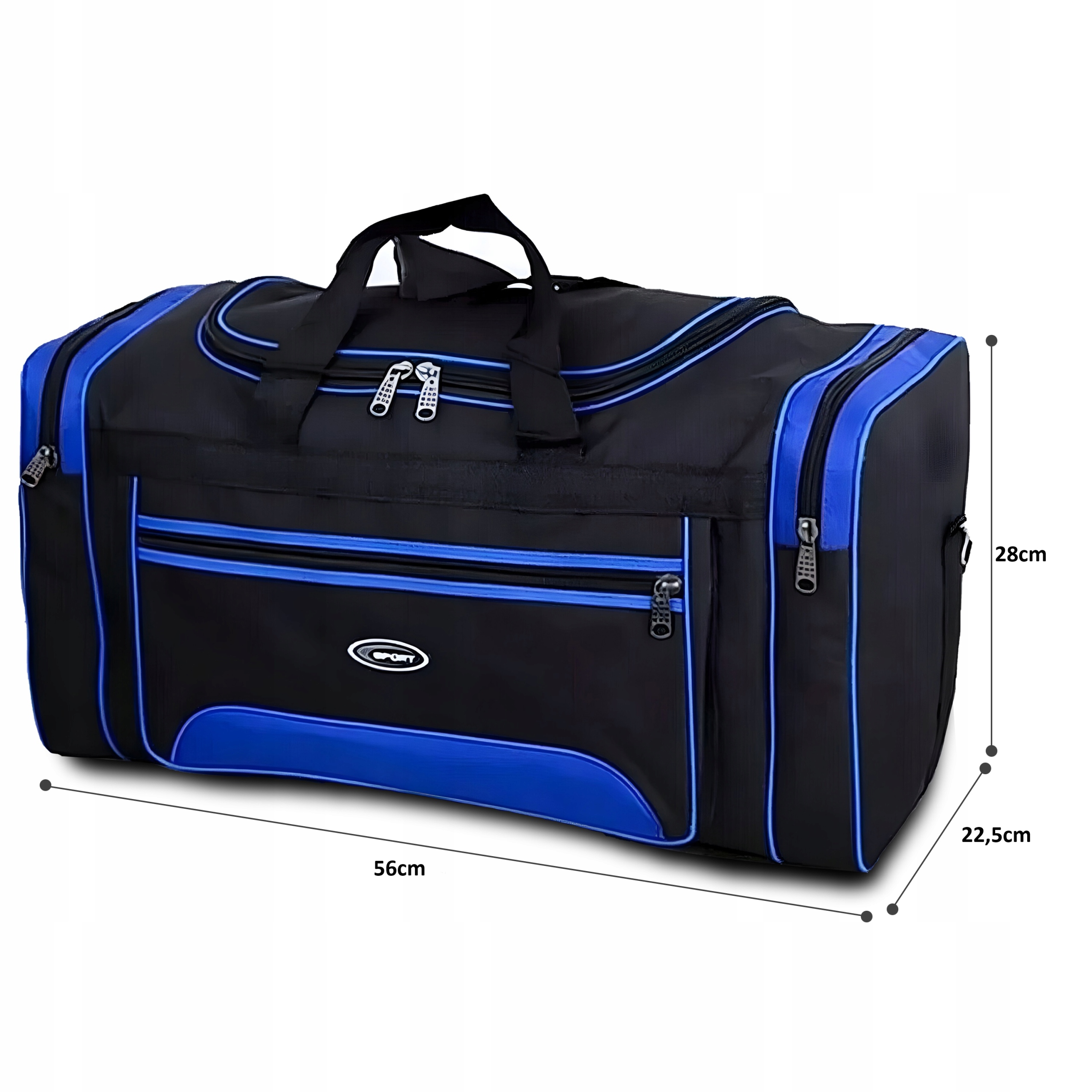 TORBA SPORTOWA PODRÓŻNA TRENINGOWA TURYSTYCZNA FITNESS BAGAŻ NA RAMIĘ Kod producenta TORBA TOREBKA S071-3