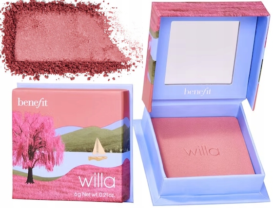 Benefit Willa róż do policzków prasowany brudny róż 2,5 g