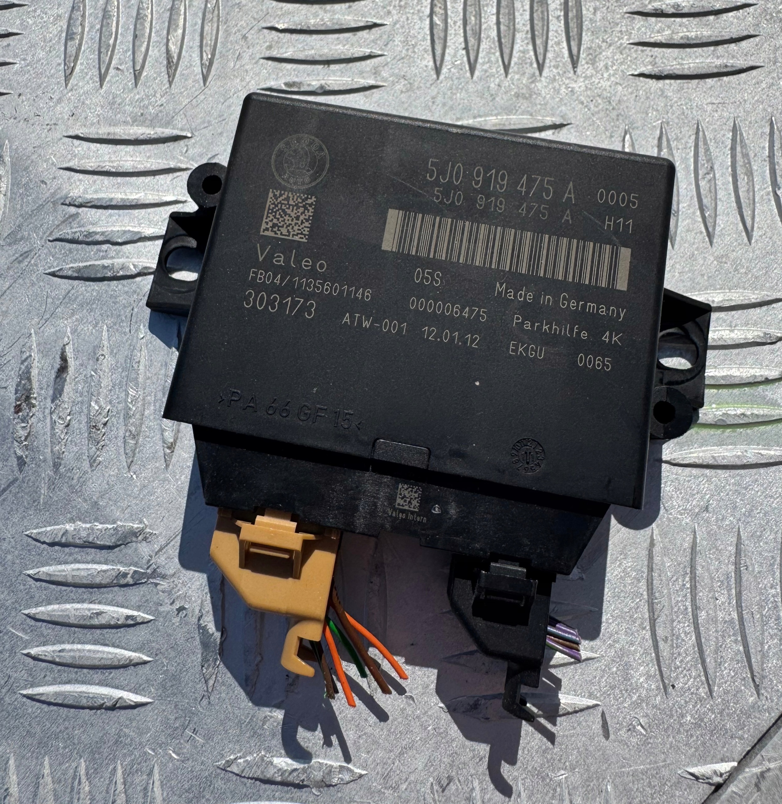 control unit module PDC VW SKODA 5J0919475A