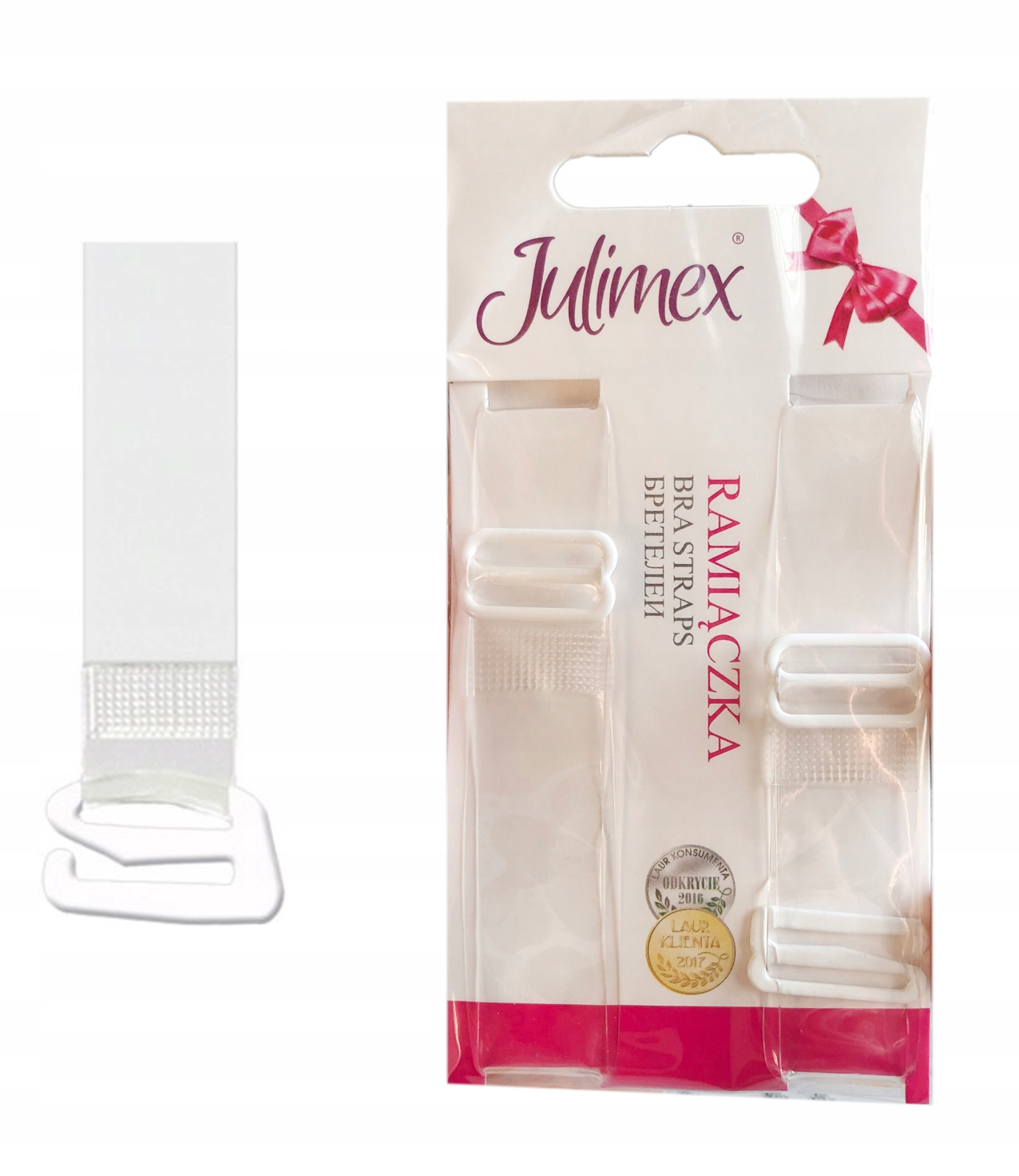 

Julimex ramiączka silikonowe przezroczyste 20mm