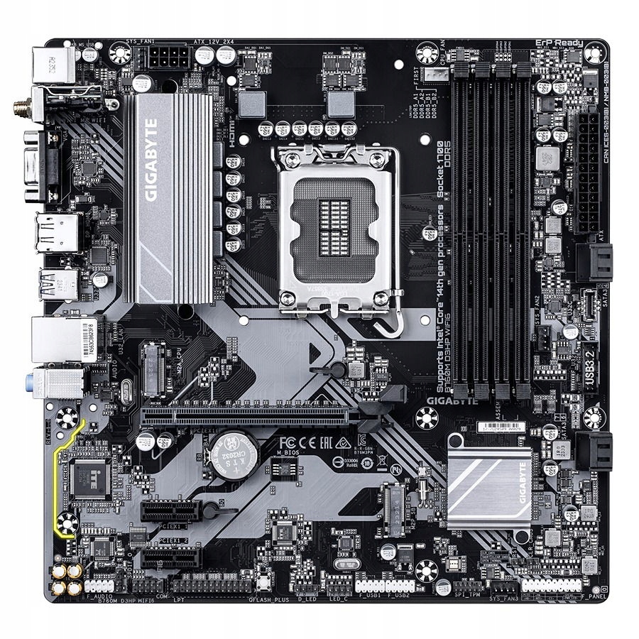 Gigabyte B760M D3HP WIFI6/LGA 1700/mATX