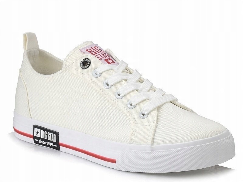 

Trampki Big Star FF174119 Białe Męskie Niskie 45