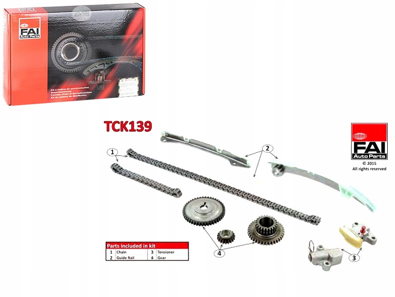 Fai Autoparts Sada Rozvodového Řetězu Nissan Qashq