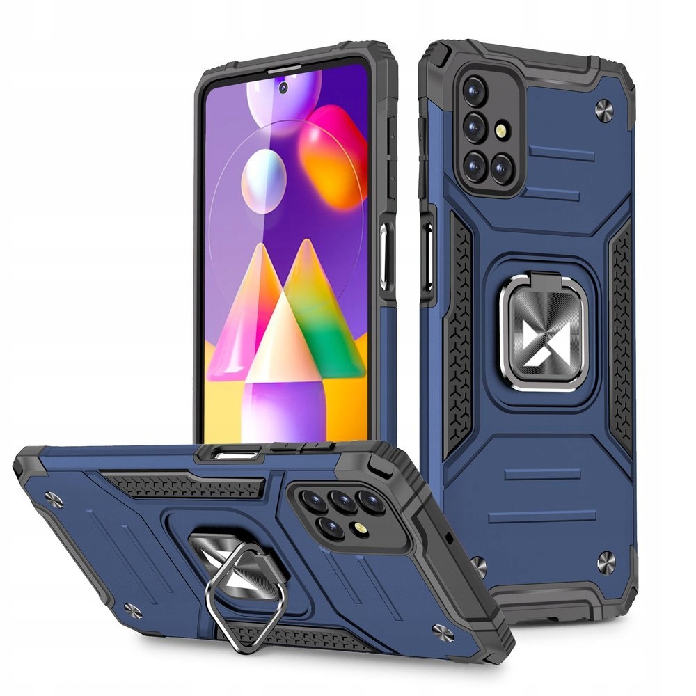 

Etui Ring Armor Case do Samsung Galaxy M31s +szkło