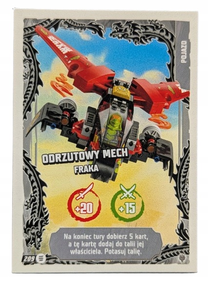 Karta Lego Ninjago (Dragon Storm) Seria 11 Numer 209