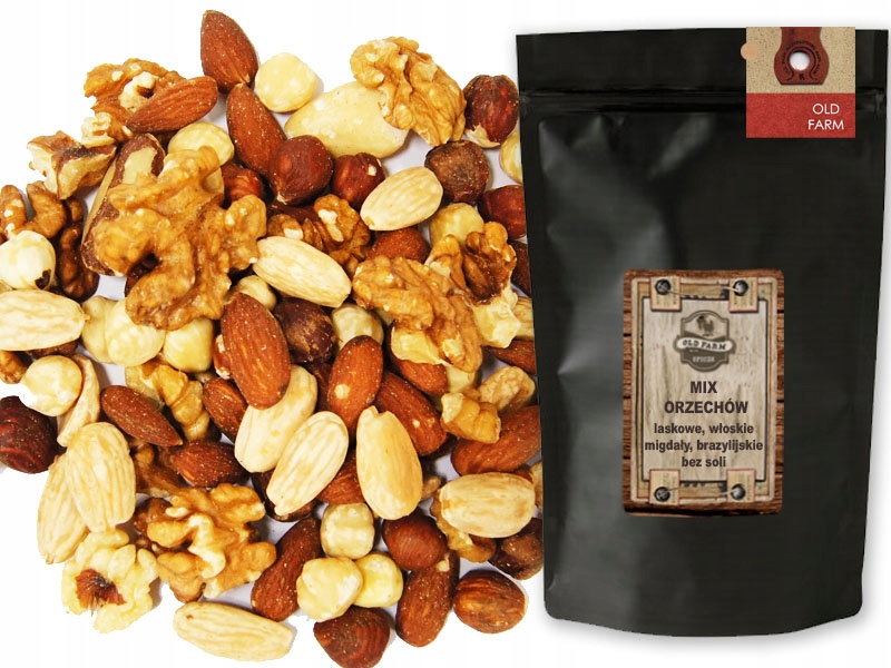 Levně Směs Ořechů 2 Kg Ořechy MIX Mandle, Lask