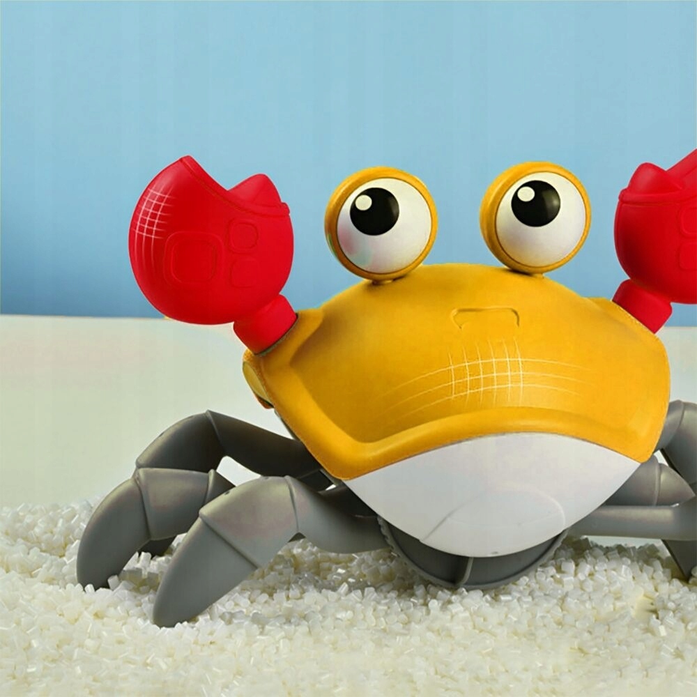 MEGA UCIEKAJĄCY PEŁZAJĄCY KRAB CHODZĄCY ZABAWKA INTERAKTYWNA DLA DZIECKA XL Bohater Inny