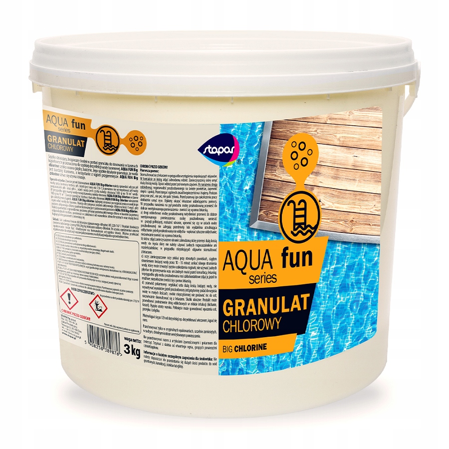 

Stapar Aqua fun Big Chlorine granulat 3 kg