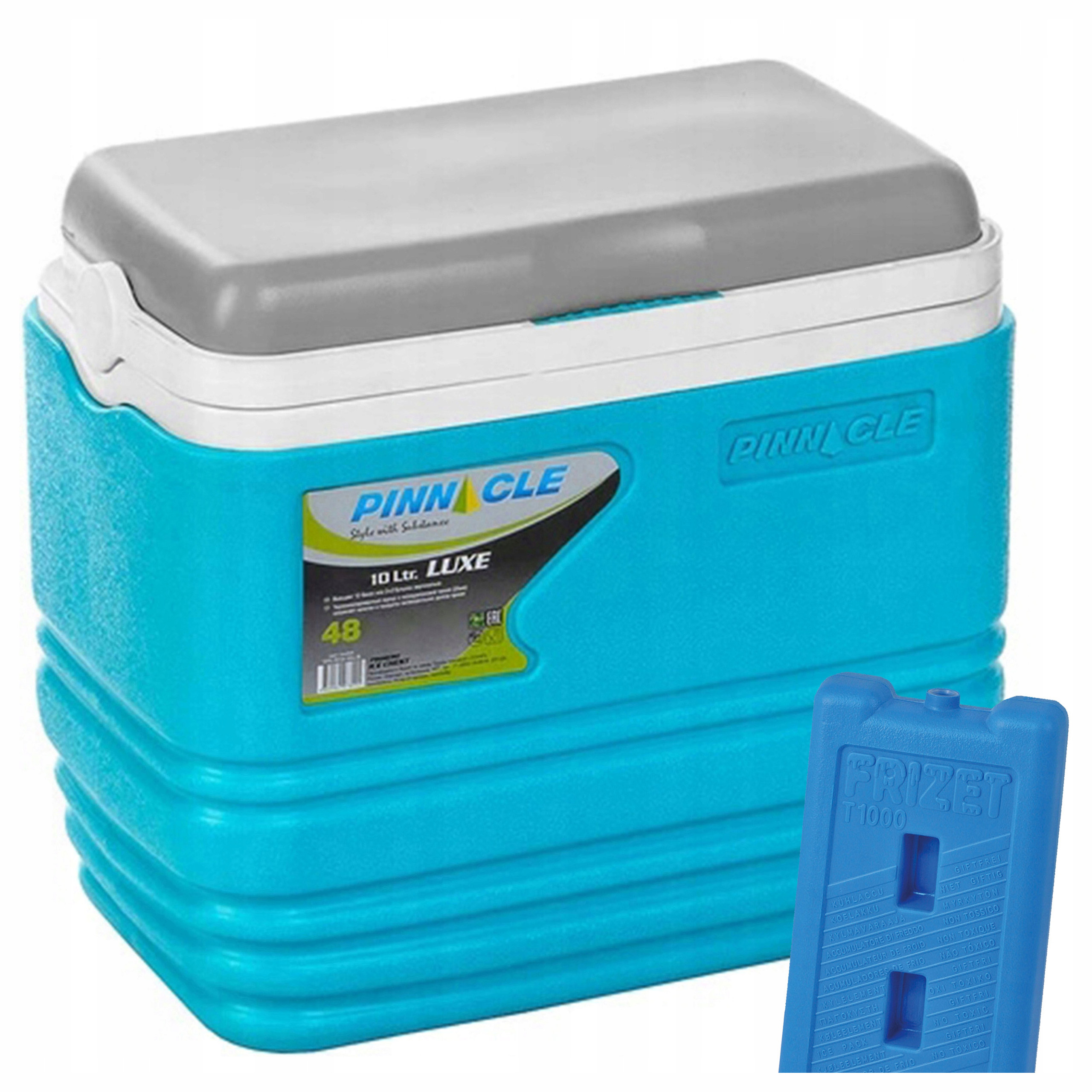 Kempingová lednička Pinnacle Tpx 7013 10L tyrkysová 1 chladicí vložka Set