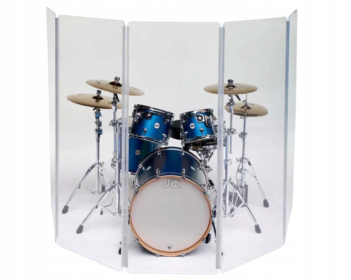 Grv DS-H5 Akrylový bicí štít (168 x 300 cm)