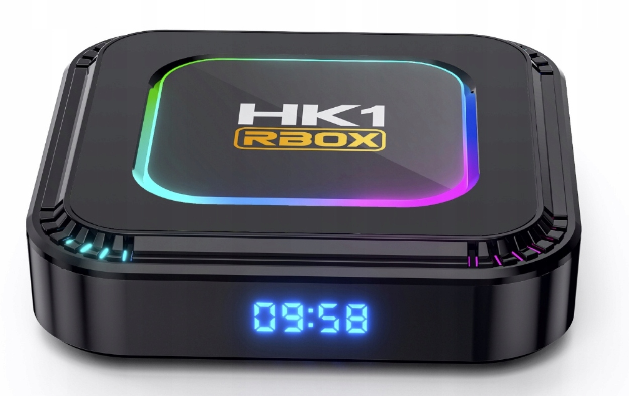 HK1 RBOX SMART TV BOX 8K ANDROID 13 WIFI6 5GHz BLUETOOTH 5.0 HDR10+ 4/64GB Kod producenta ODTWARZACZ MULTIMEDIALNY SMART BOX 4 64G