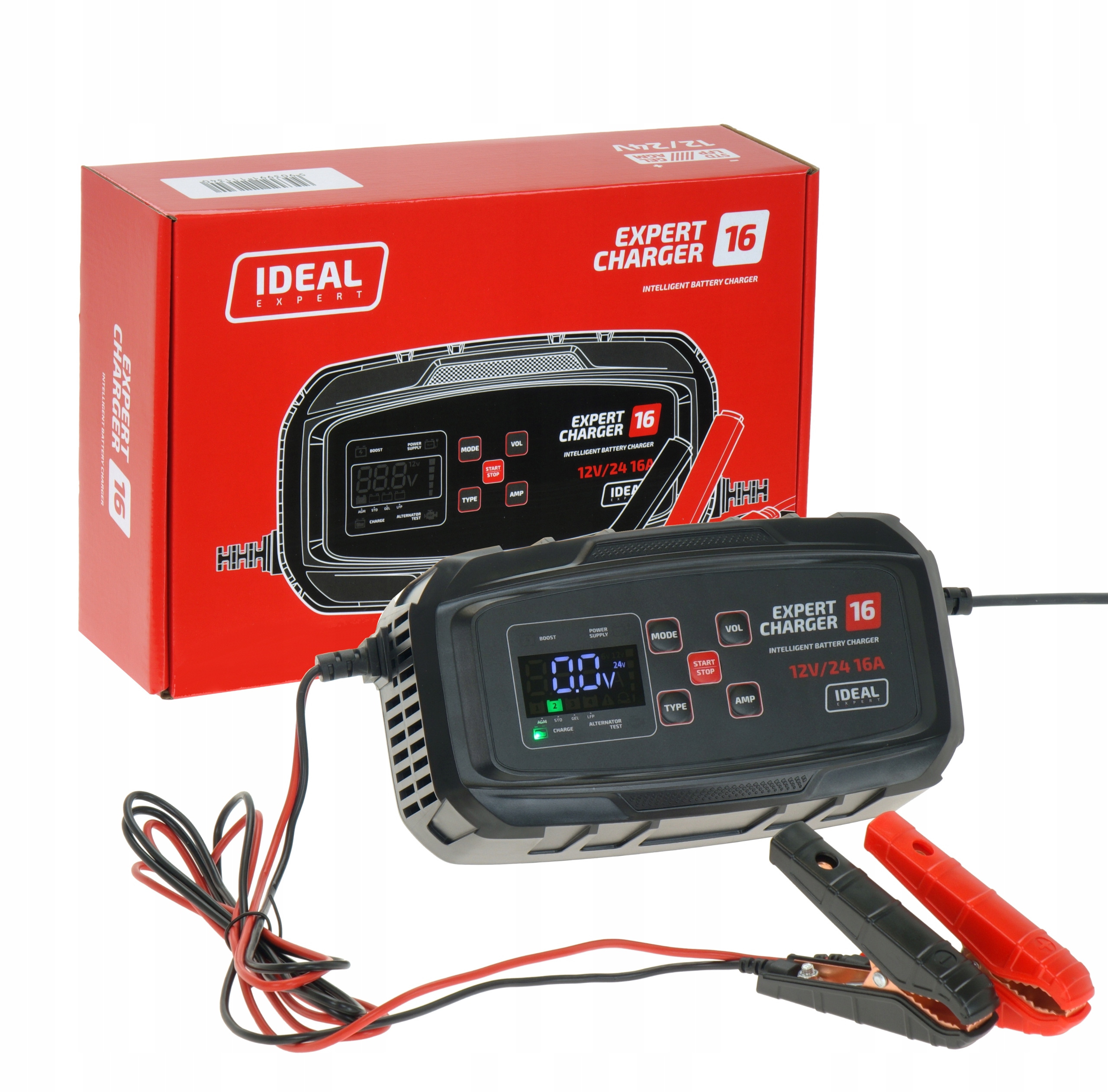 Inteligentný Usmerňovač Ideal Expert Charger 16 12/24V Regenerácia 12/24