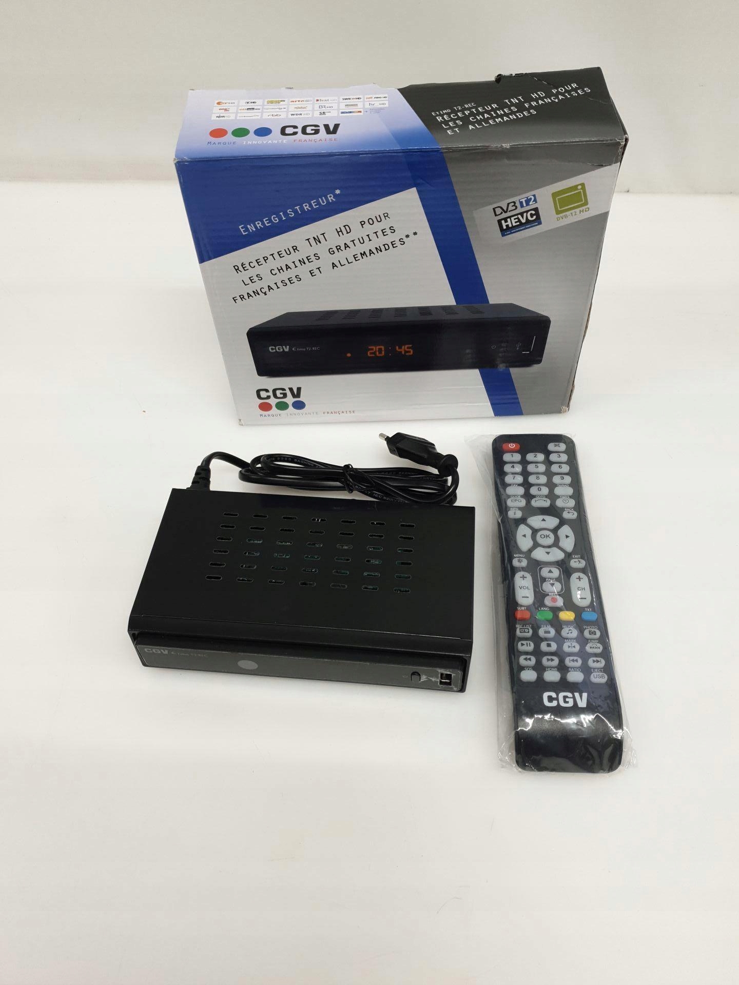 DEKODER DVB-T2 CGV ETIMO T2 REC HEVC H.265 Marka inna