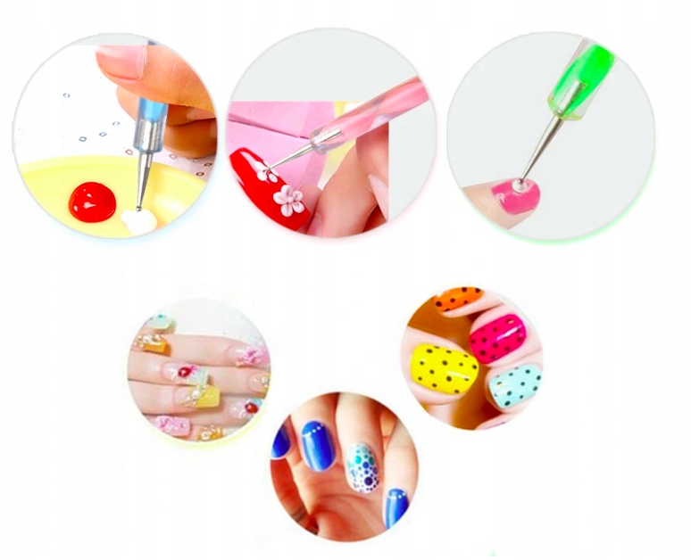 ZESTAW SOND SONDA DO ZDOBIEŃ PAZNOKCI ZESTAW 5 SZT EAN (GTIN) 5901779365299