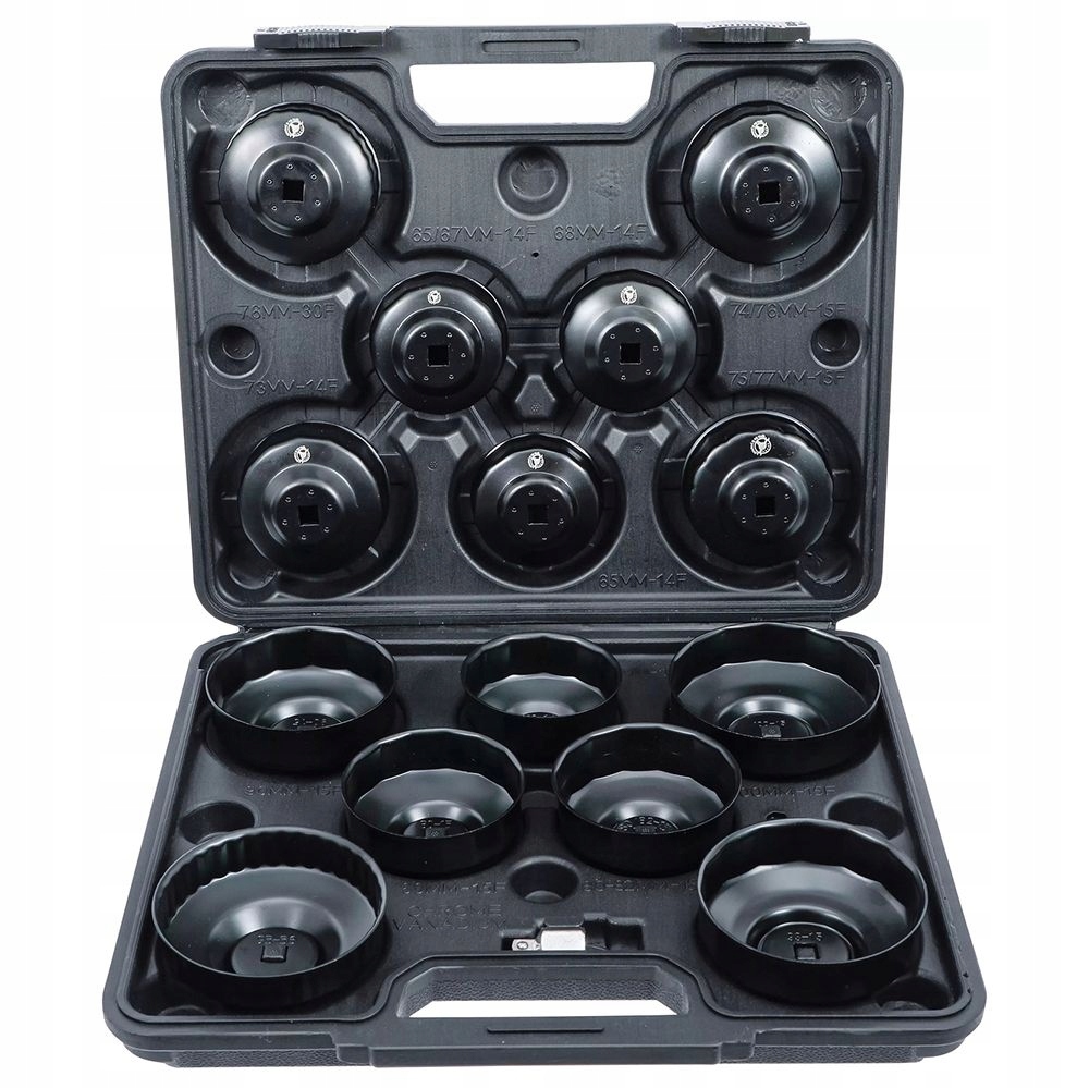 Sada klíčů na olejové filtry 10 mm (3/8"), Bgs Diy 91036 14 ks