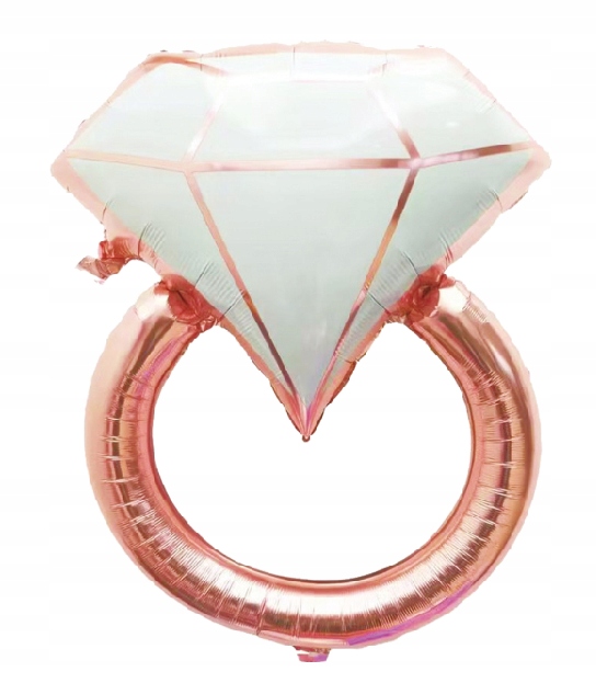 

Balon foliowy Pierścionek Rose Gold 83x60 cm