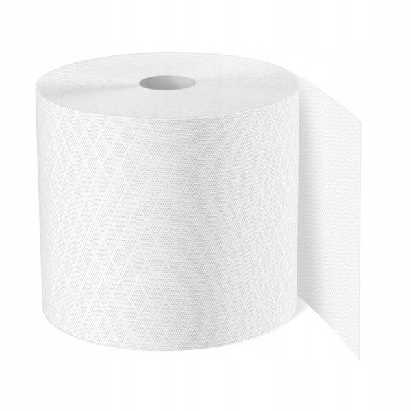 Levně Papírový Ručník Bílý XXXXL 200 m 2-VRSTVY Celulóza