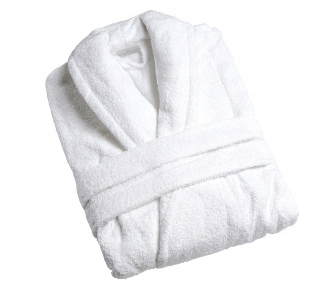 

Szlafrok hotelowy frotte biały 100% bawełna M