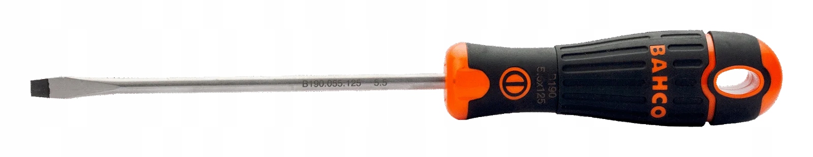 Wkrętak płaski 5.5mm x 1mm x 125mm BAHCO Marka Bahco