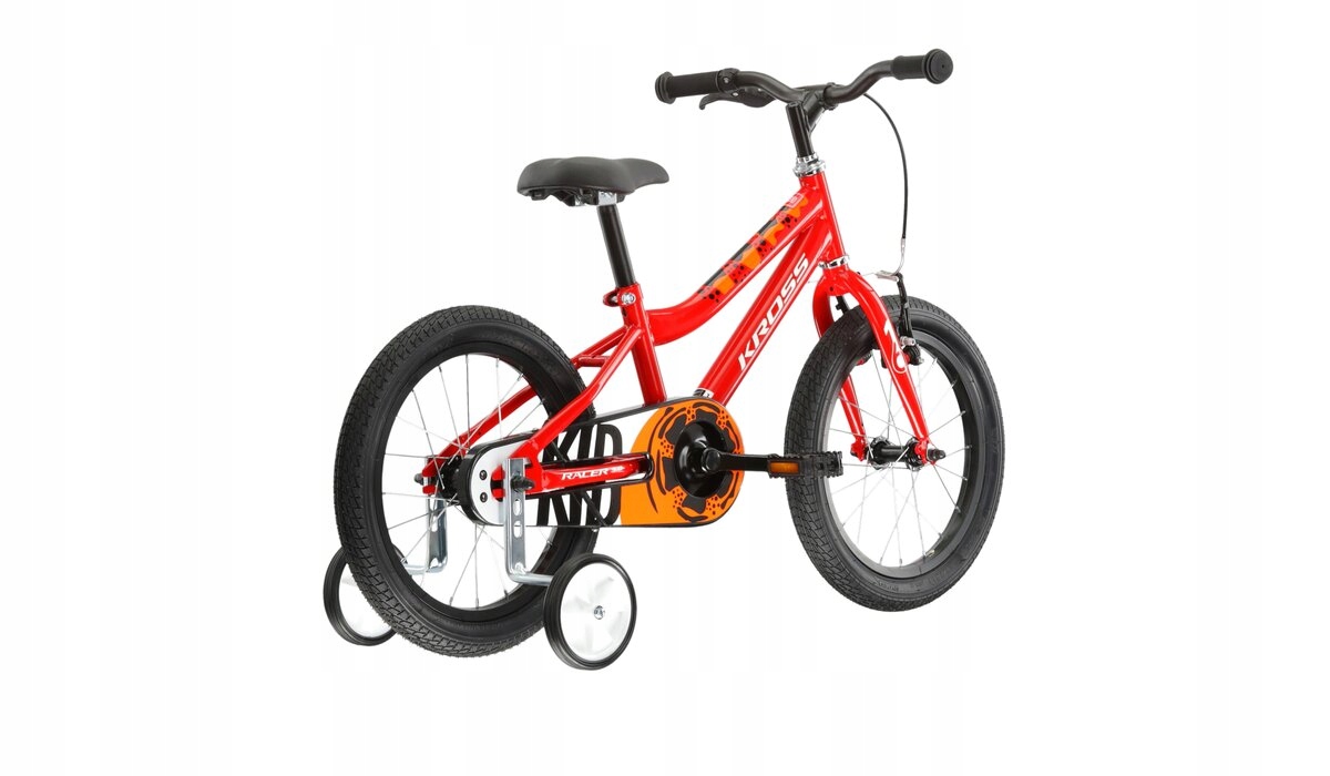 Czerwony rower dziecięcy RACER 3.0