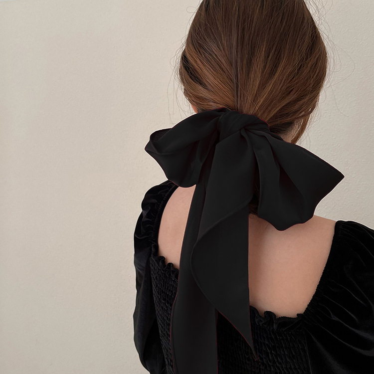 GUMKA DO WŁOSÓW SCRUNCHIE WSTĄŻKA 2w1 APASZKA SATYNOWA KOKARDA Rodzaj pojedyncza gumka