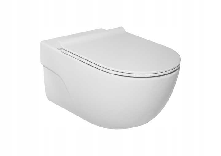 Roca Miska Wc podwieszana Rimless z deską wolnoopadającą Slim A34H240000