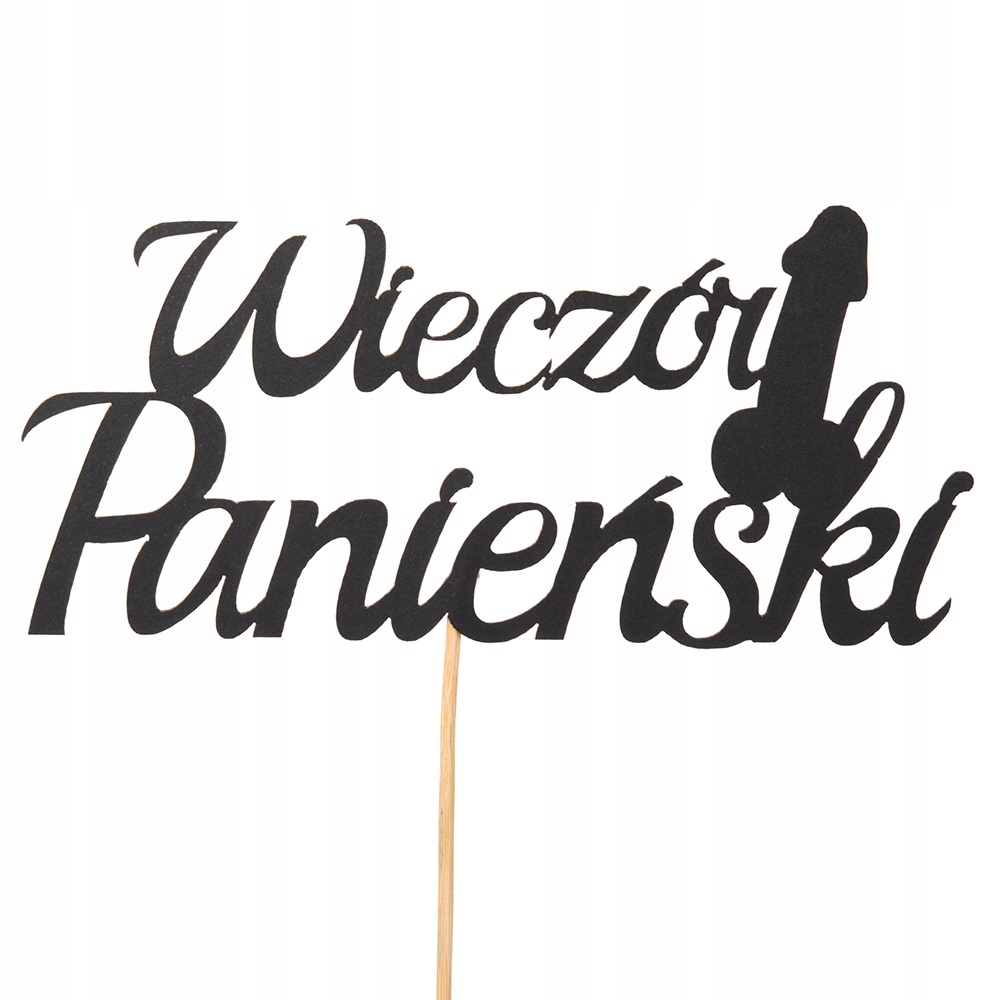 

Topper Na Wieczór Panieński Ozdoba Tortu Na Tort
