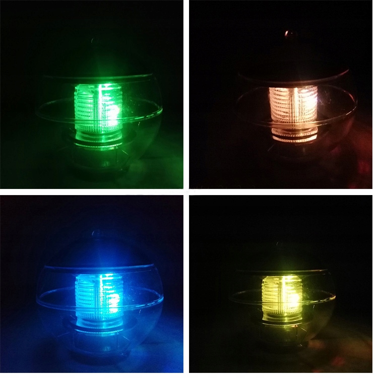 Lampa Lampka Basenowa Solarna Pływająca LED 1962 Kształt kula