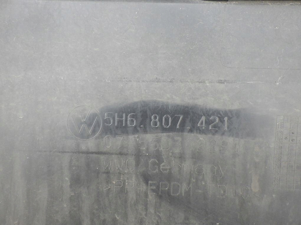 VW GOLF VIII 8 5H0 HB 2020- bumper rear