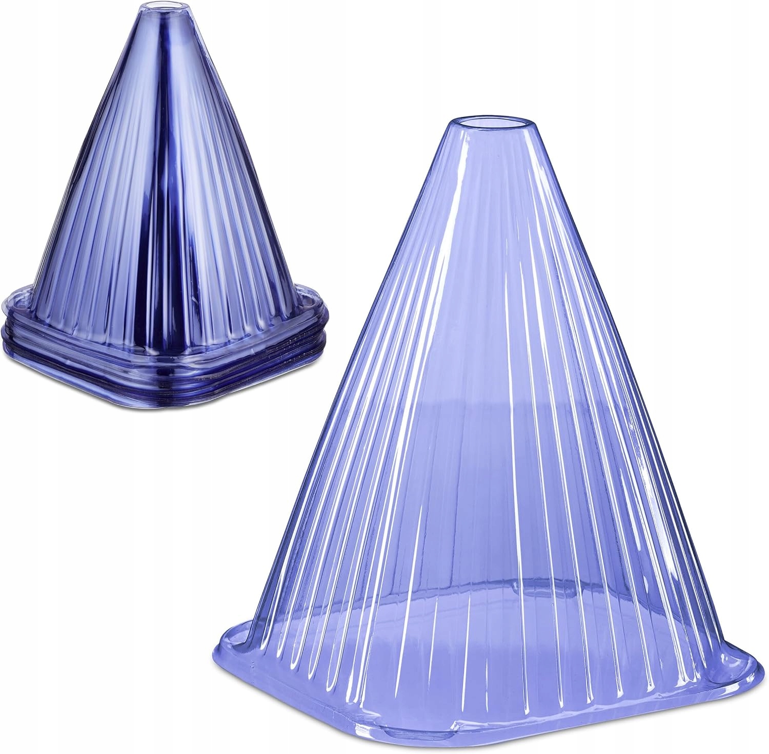 Relaxdays Ochranné Klobouky Na Rostliny 32 Ks Pvc Kryty Proti Hlemýžď