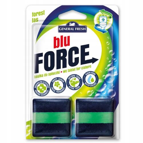 

General Fresh Kostka do spłuczki Las, 2x50g