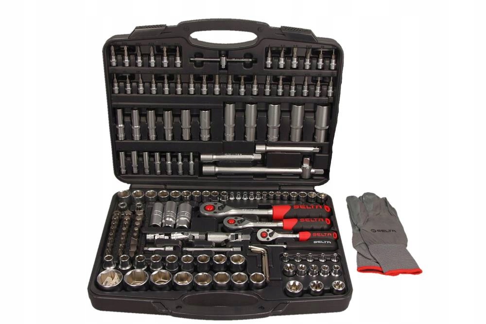 Selta Súprava Nástrojov 1/4", 3/8", 1/2", 150 Cz