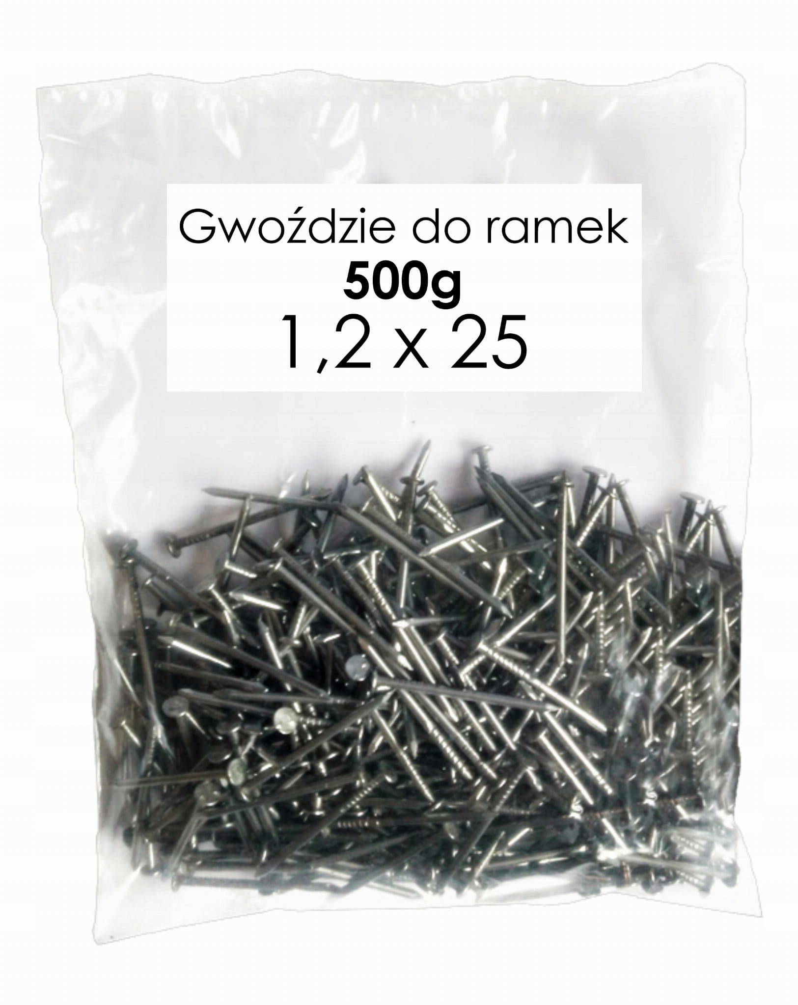 

Gwoździe do zbijania Ramek w ul 1,2x30 500g
