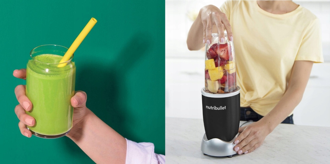 Blender kielichowy NUTRIBULLET NB907B + 2 bidony Marka NutriBullet