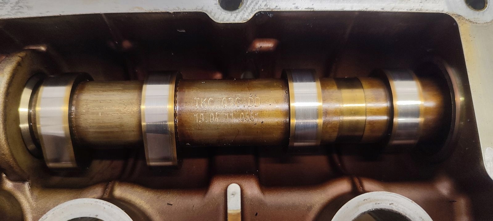 kryt ventilů vačky VW Golf plus 1,4 TSI CAX