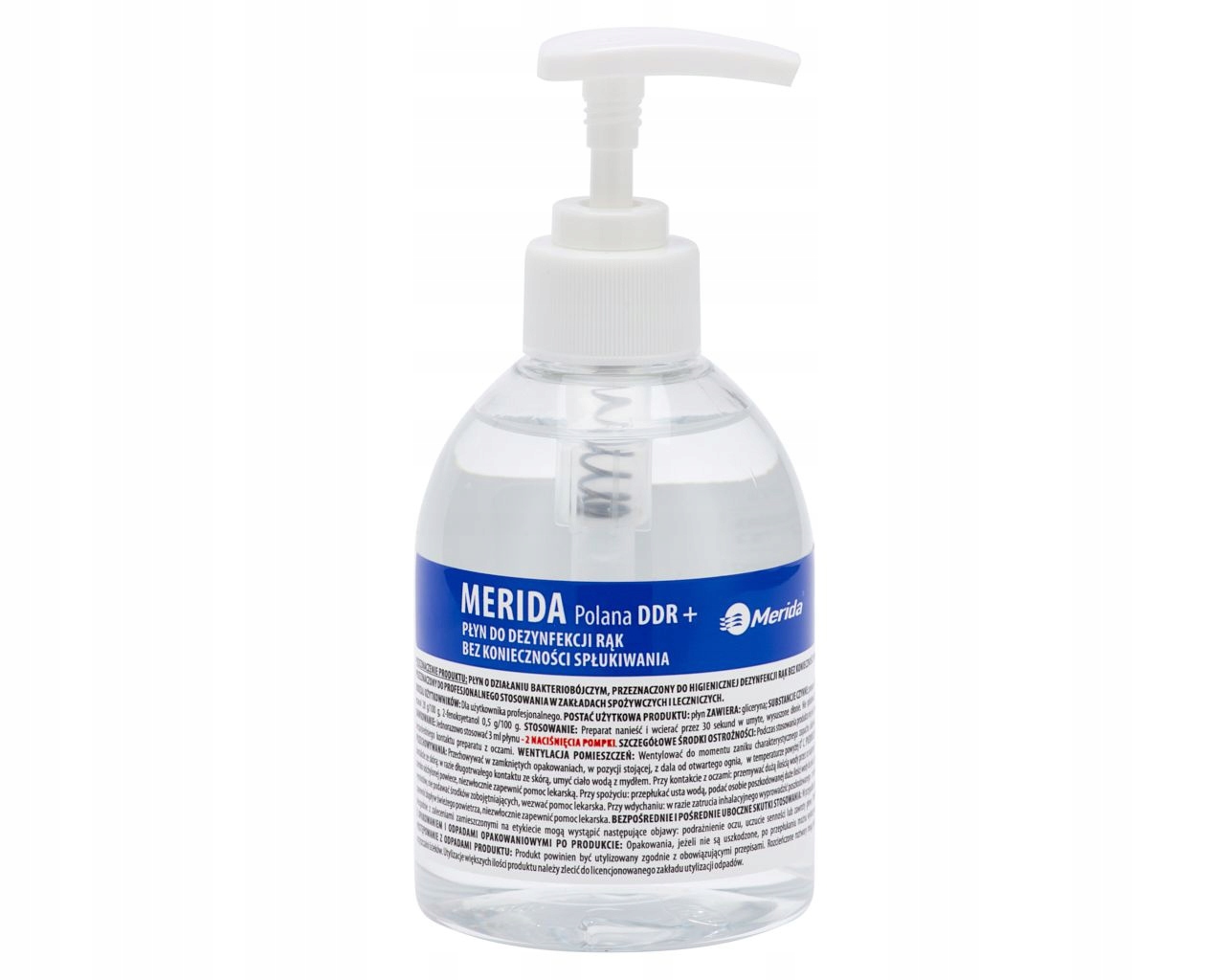 Dezynfekcja rąk Ddr+ 300 ml butelka z pompką Polana Merida MAD955