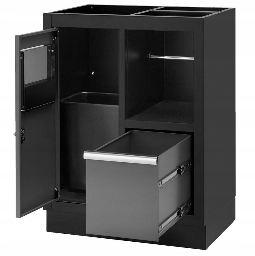 Szafka warsztat odpady śmieci BQ pojemnik uchwyt p Marka swe