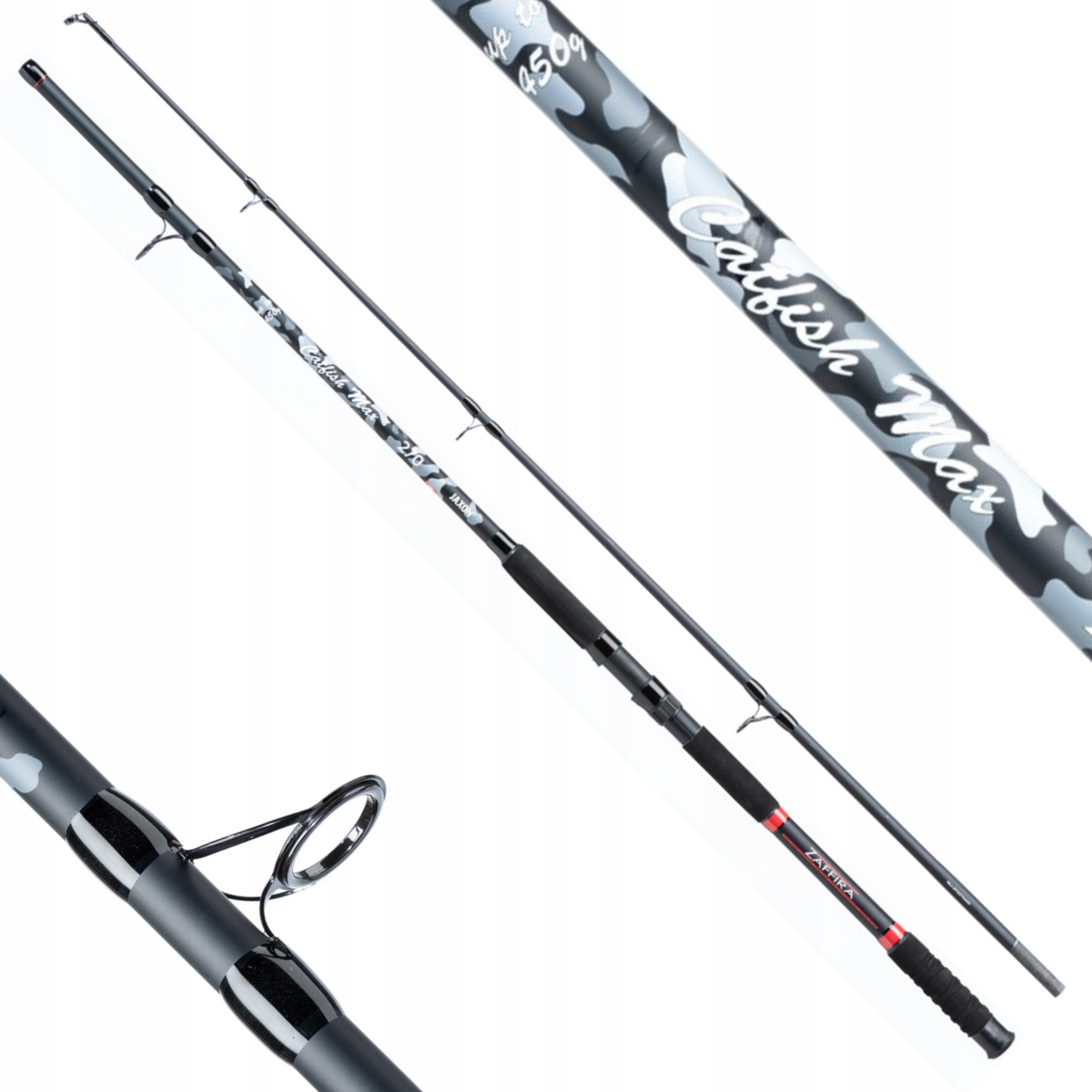 

Wędka Sumowa Jaxon Zaffira Catfish Max 3m 450G