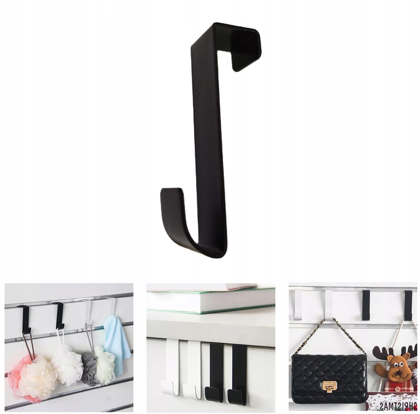 

Wieszak zakładany Haczyk na Kabinę drzwi Szafkę